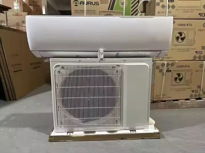 مكيف هواء سبليت صغير بقدرة 18000 وحدة حرارية بريطانية 220 فولت 50 هرتز R410 عاكس مثبت على الحائط تبريد فقط لاستخدام الغرفة-قابس الاتحاد الأوروبي