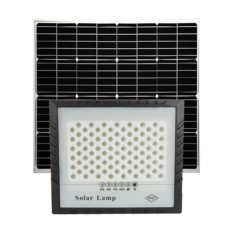 IP67 Solar Sensor Light Gypsophila Floodlight Outdoor Waterproof Garden Light High Brightness Lighting Street Lights with Remote