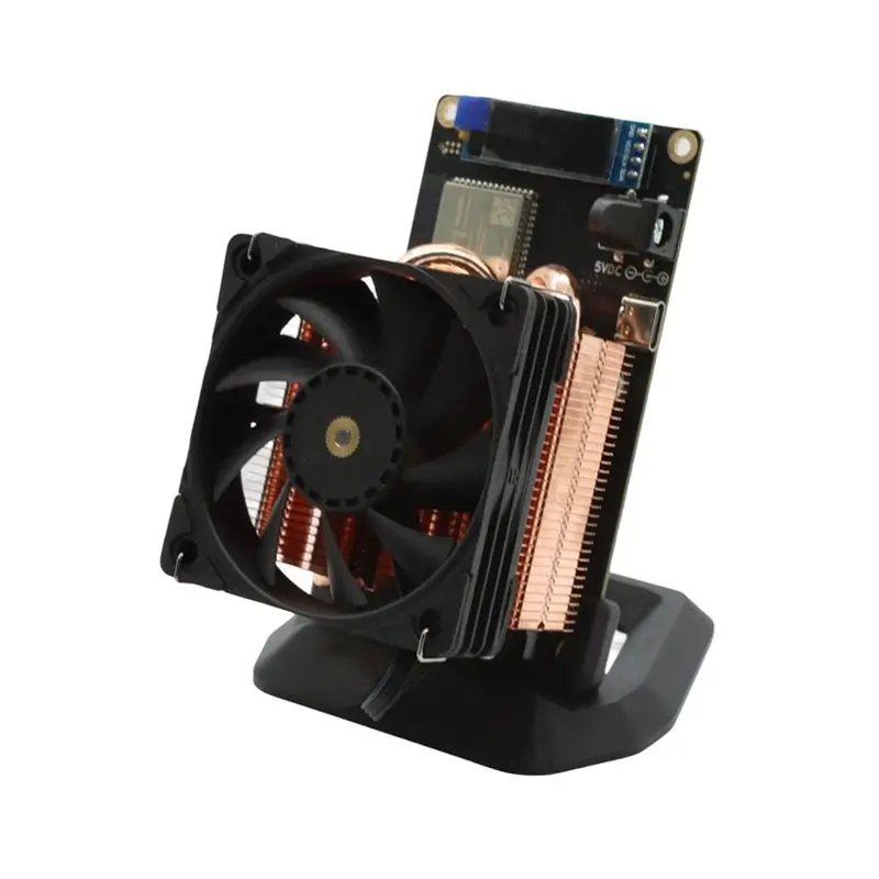 A7THK-For Gamma 601 1.9TH/S BTC Solo Miner 30W BM1370 Asic Chip Bitcoin Crypto Miner Powerful Silent Fan UK PLUG