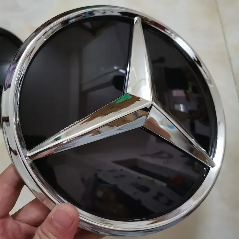 Car Grill Emblem Star Badge Front Grill Logo For Mercedes Benz GLC GLE GLS 2015-2021 W166 W167 W253 X205 X253 X167 accessories