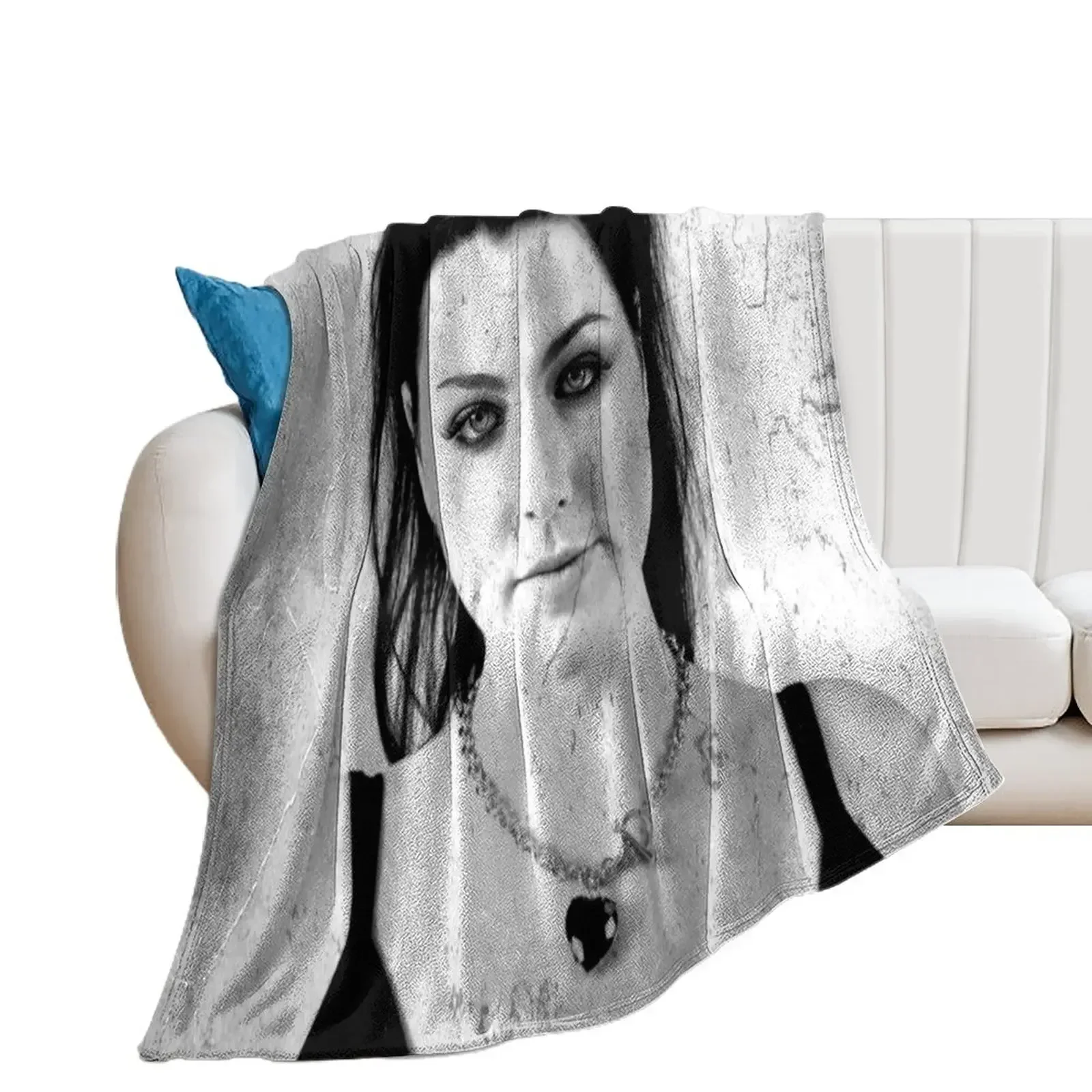 

Amy Lee- Evanescence Throw Blanket blankets and throws Bed covers Picnic Multi-Purpose Blankets