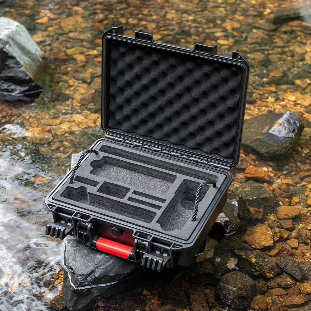 Carrying Case Explosion-proof Portable Travel Box 2 Layer Storage Box IP67 Waterproof for Insta360 X5 Camera Essentials