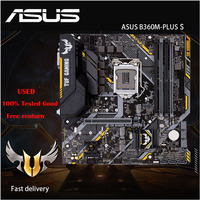 ASUS B360M PLUS GAMING S Motherboard Intel LGA1151 B360 Chipset DIMM DDR4 Support i7 8700 8700K 8500 CPU