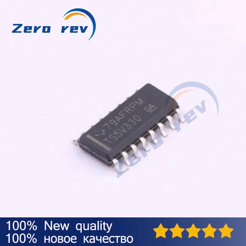 

5Pcs 100% New TS5V330DR TS5V330 TS3A5018DR TS3A5018 TS3A5017DR TS3A5017 SOP-16