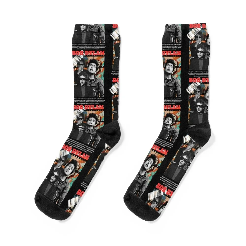 Bob Dylan 70s Vintage Socks crazy snow summer essential Women's Socks Men's