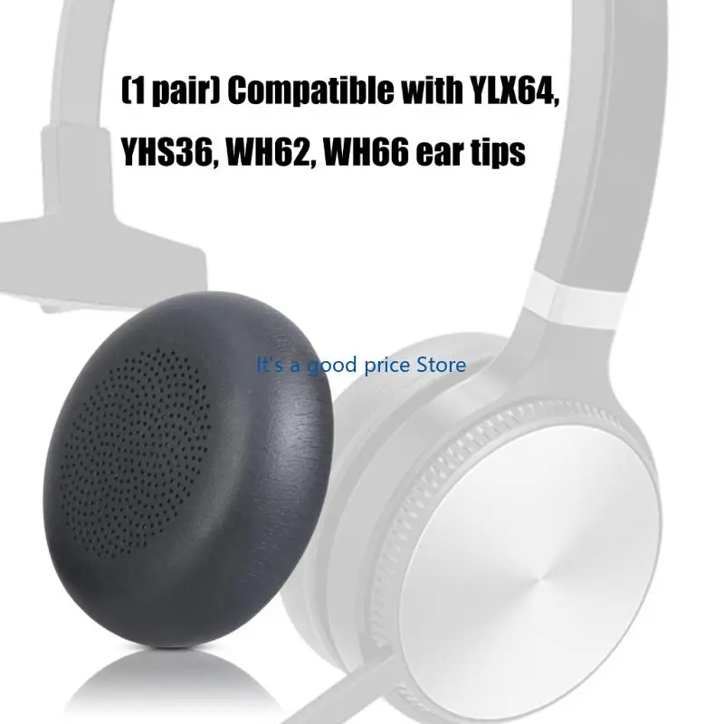 سماعات الرأس 1PAIR سماعات الرأس وسادة الأذن لـ WH64 YHS36 WH62 WH66 COSTHIES COSTHINS