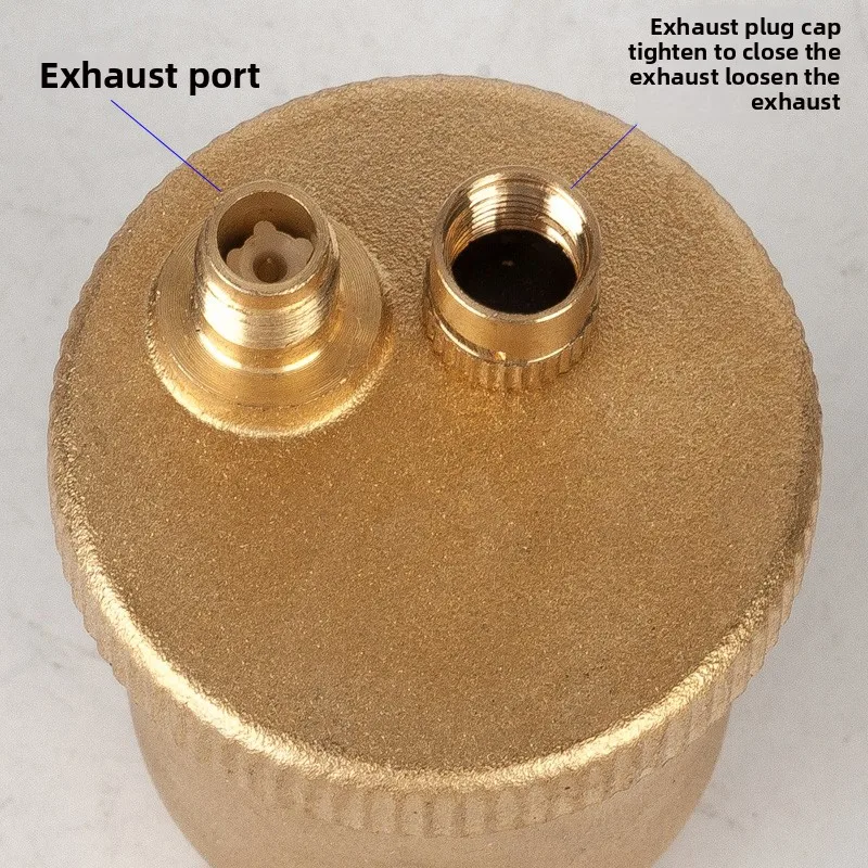 Large buoy automatic exhaust valve Heating automatic deflation valve Floor heating engineering exhaust