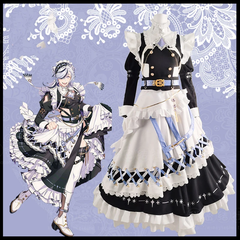 

COS-KiKi Nu: Carnival Blade Fighting Maid игровой костюм косплей костюм великолепное платье униформа Хэллоуин вечерние наряд женский S-XXL