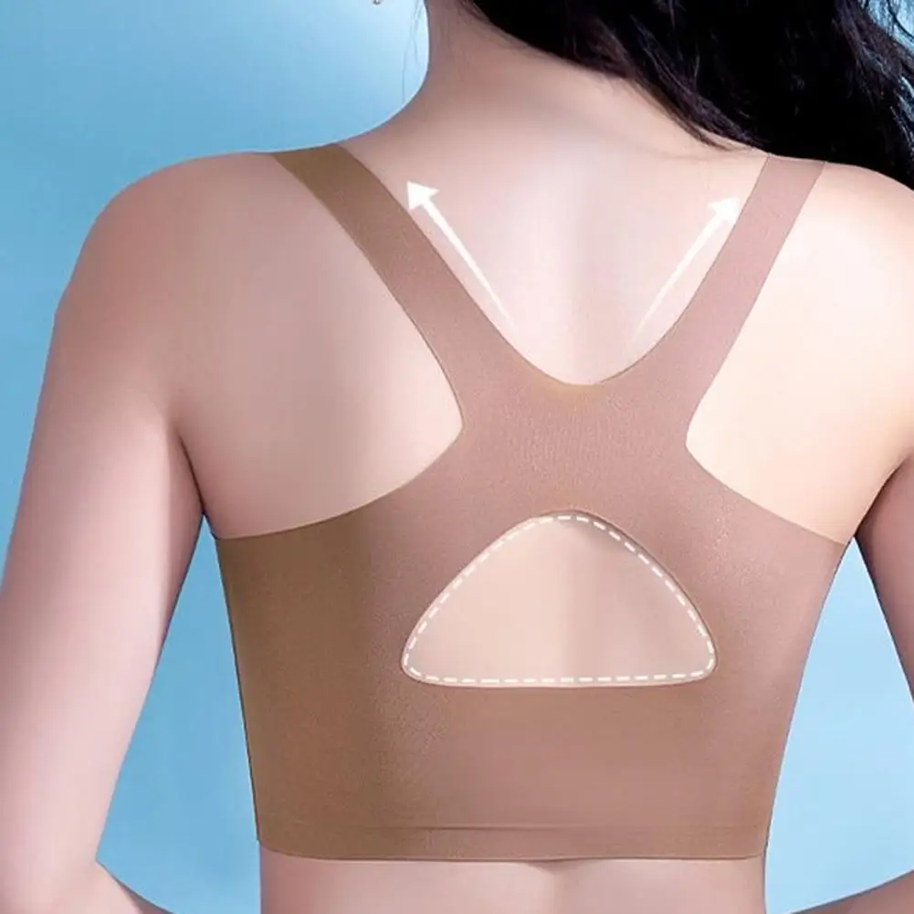 High Sports Bra For Women, Padded Criss Back Support Gym Yoga Bra For Running Workout Fitness