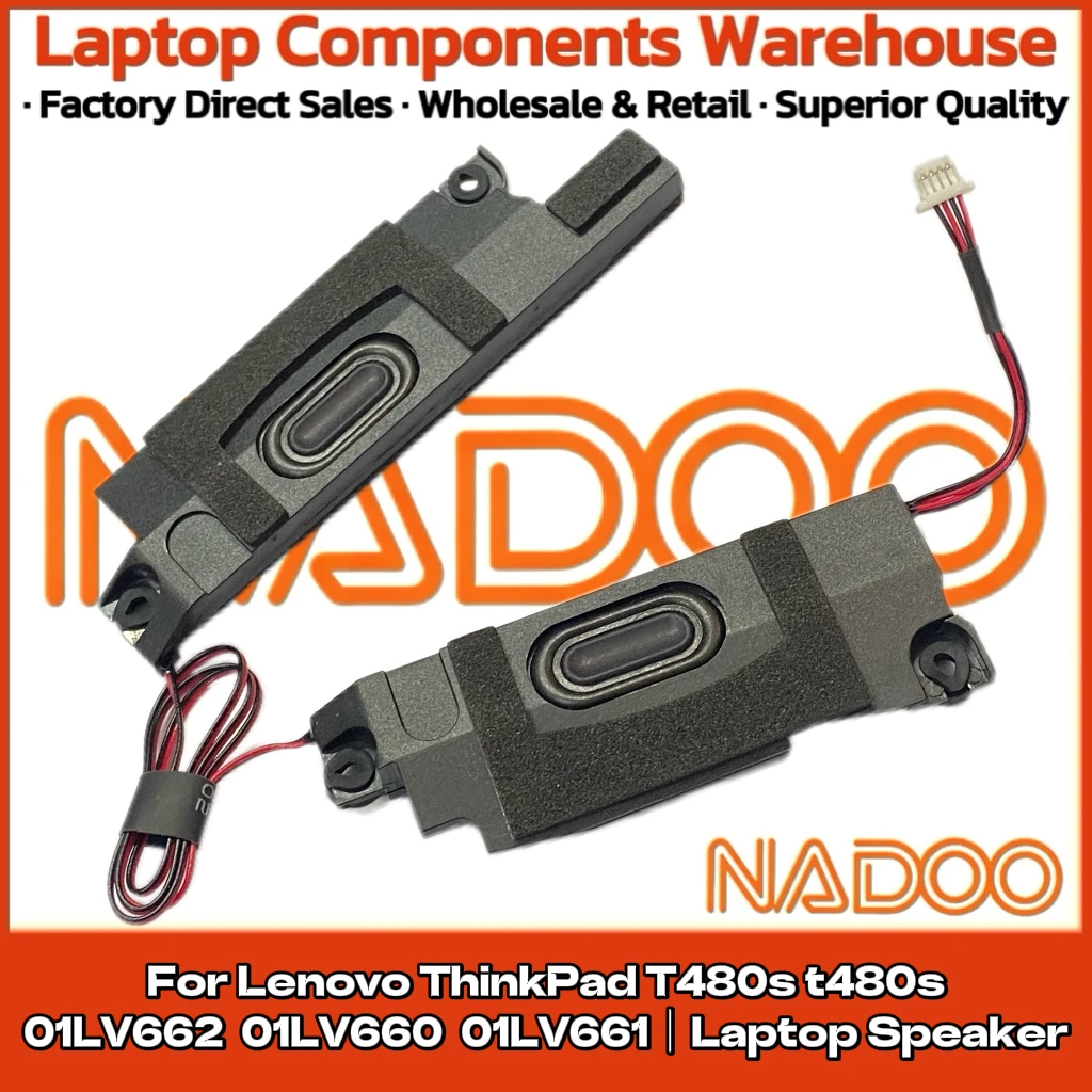 New Original Laptop Notebook Speaker Horn Audio  For Lenovo ThinkPad T480s t480s  Built-in left and right Speaker