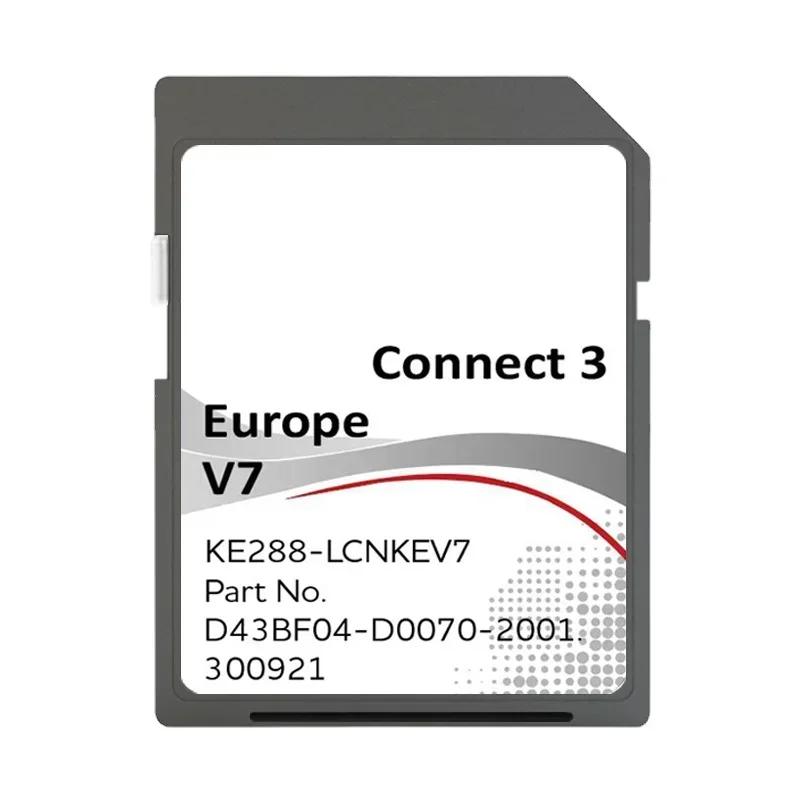 닛산 자동차 Juke, Note, Leaf 독일, 스페인 트래킹 카드용 최신 Connect 3 V7 Sat Nav SD EU 지도 업데이트