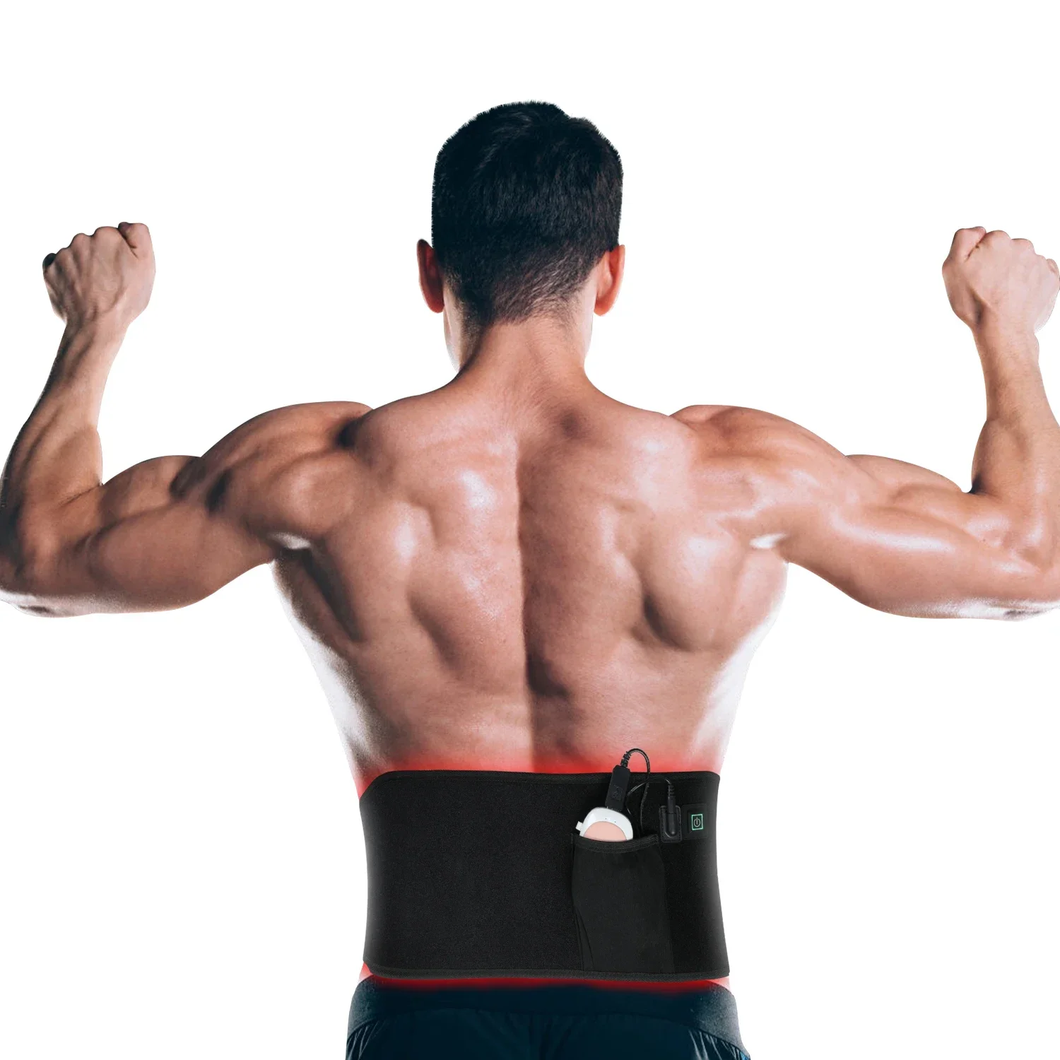 2026/Kinreen red  led light therapy belt 660nm 850nm pad