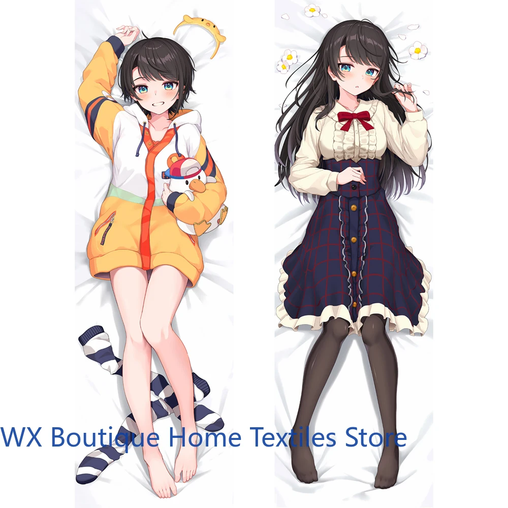 

Anime Vtuber Ozora Subaru Fullbody Dakimakura Cover Cosplay Props Double-Sided Printed Pillowcase