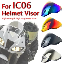 Motorcycle Helmet Shield For ICON AIRFLITE IC06 Airflite Helmet Visor Anti-UV Dustproof Wind Shield Lens Helmet Accessorie