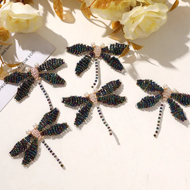 Shoe Clip 1 Piece Copper Dragonfly Vintage Handmade Unique Versatile Accessory for Clogs Jelly Crystal Shoes Women