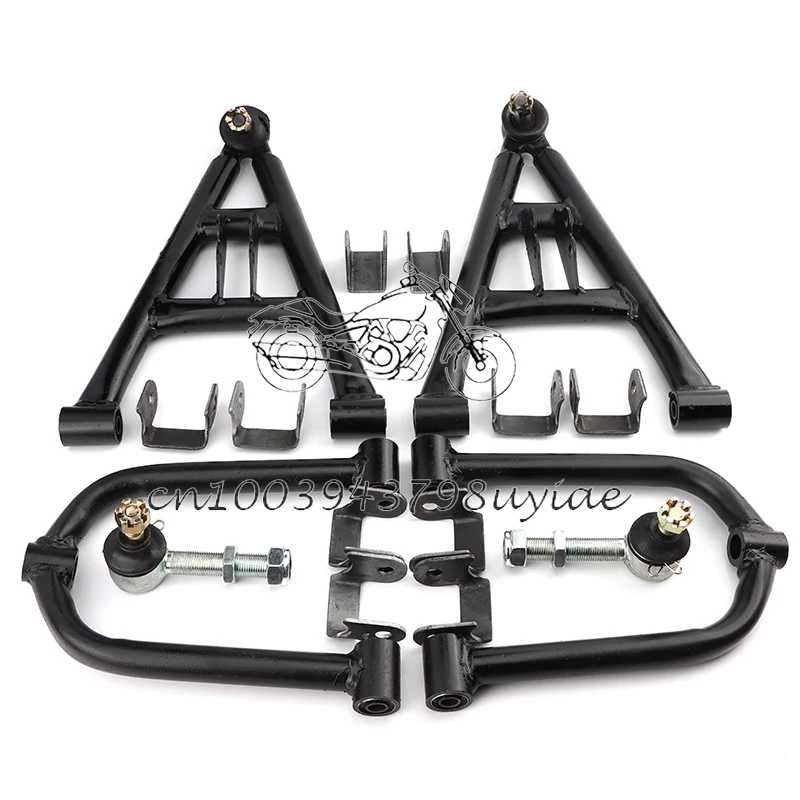 

1Set Front Suspension Swingarm Upper/Lower A Arm of China 110cc GY6 150cc 200cc ATV 4 Wheels Quad Bike Buggy Go Kart Parts