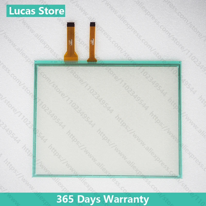 Touch Panel Screen Glass Digitizer for GT2712-STBA GT2712-STBD GT2712-STWA GT2712-STWD Touchscreen with Overlay Protective Film