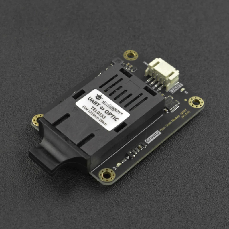 Gravity: UART optical fiber communication module