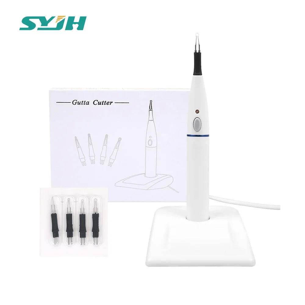 Dental Gutta Percha Cutter Dental Dissolved Breaker Gutta Percha Cutter 4 Tips Oral Gutta Percha Tooth Gum Cutter Dentistry Tool