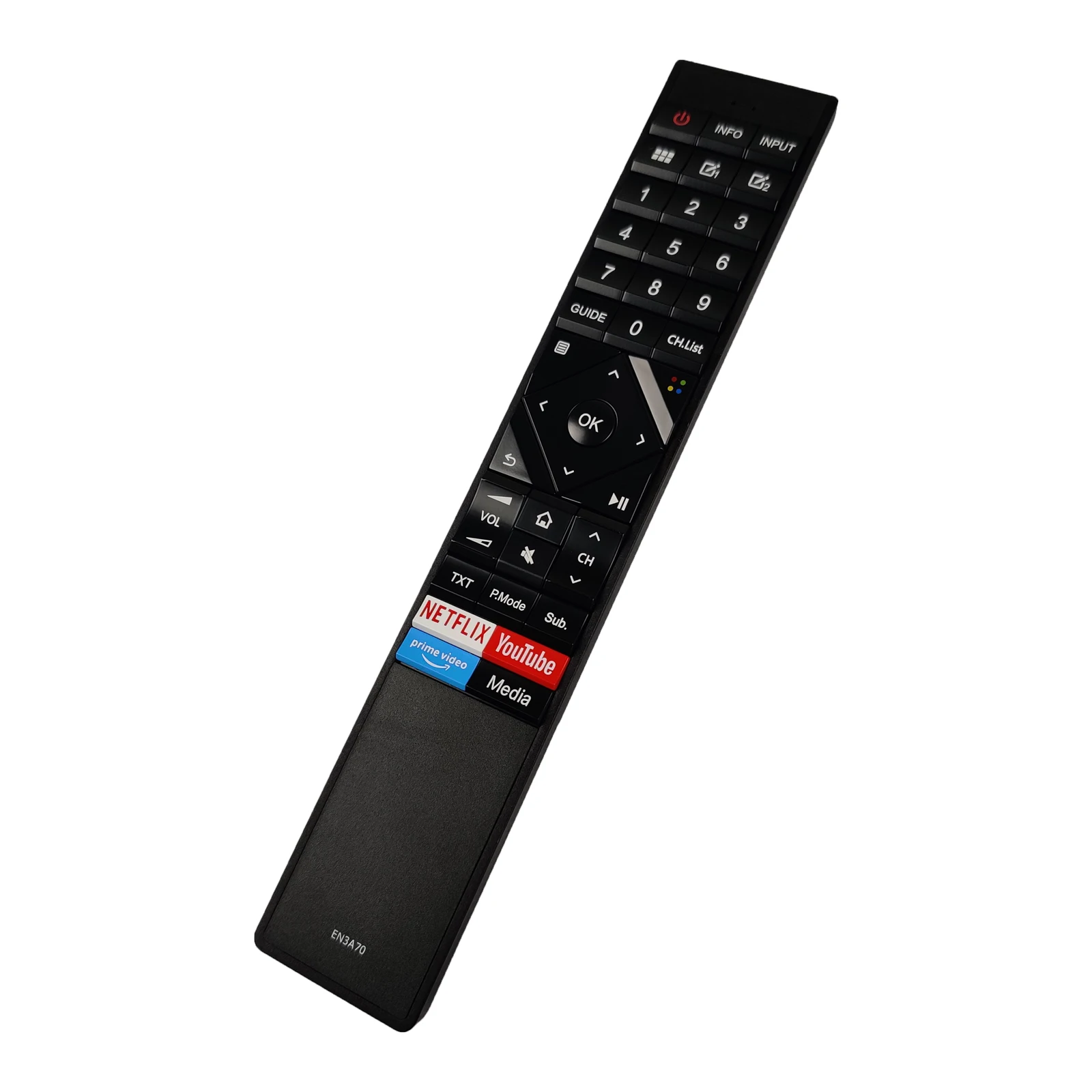 EN3A70 New Replacement Remote Control for Hisense OLED 4K TV H55O8BUK HE100LN60D 50U7QF 50U7QFTUA 55U7QF with Voice Function