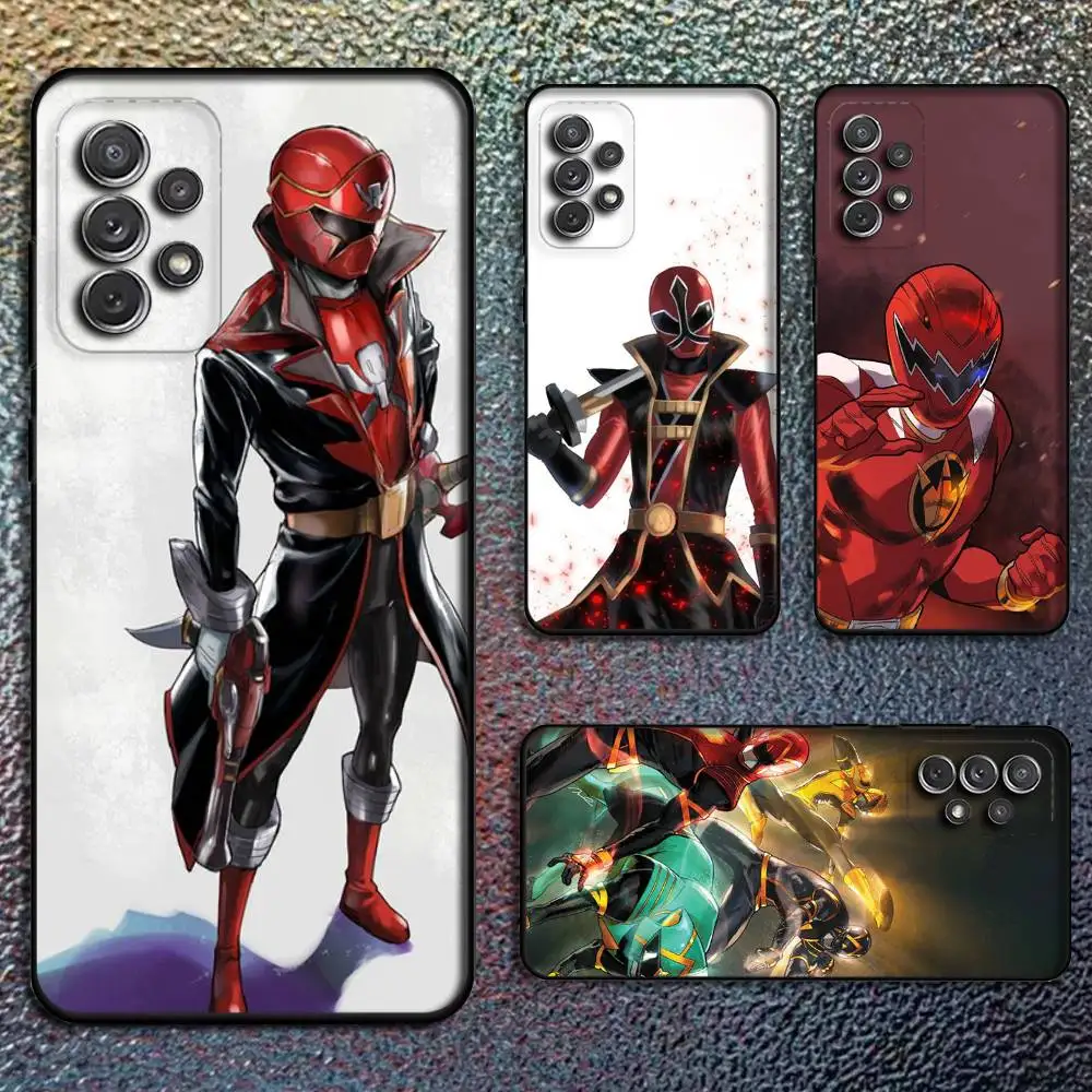 

Super S-Sentai Series Phone Case For Samsung S25,S24,S21,S22,S23,S30,Ultra,S20,Plus,Fe,Lite,Note,10,9,5G Black Cover