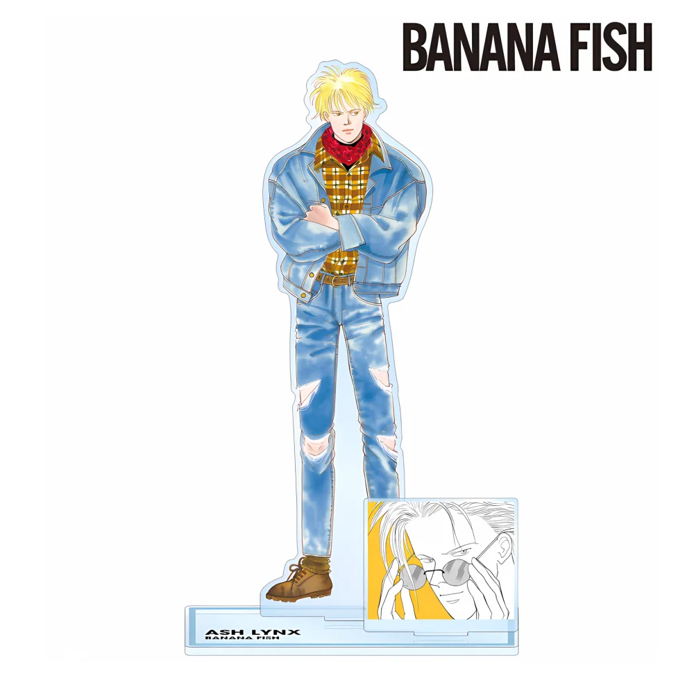 2026 New Anime Banana Fish Acrylic Stand Keychain Ash Lynx Okumura Eiji Cartoon Figure Desktop Decor Kawaii Fans Gift Merc view 3