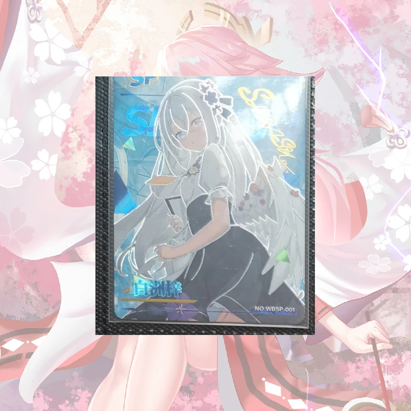 Anime Goddess Story SP SSP Cards Milim Rikuhachima Aru Nahida Hu Tao Navia Caspar Arlecchino Lumine Arima Kana Collectible Cards
