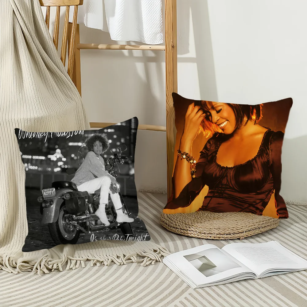 كيس وسادة سنجر واتني هيوستن مناسب لغرف النوم وغرف المعيشة والسيارات والديكور المنزلي #2