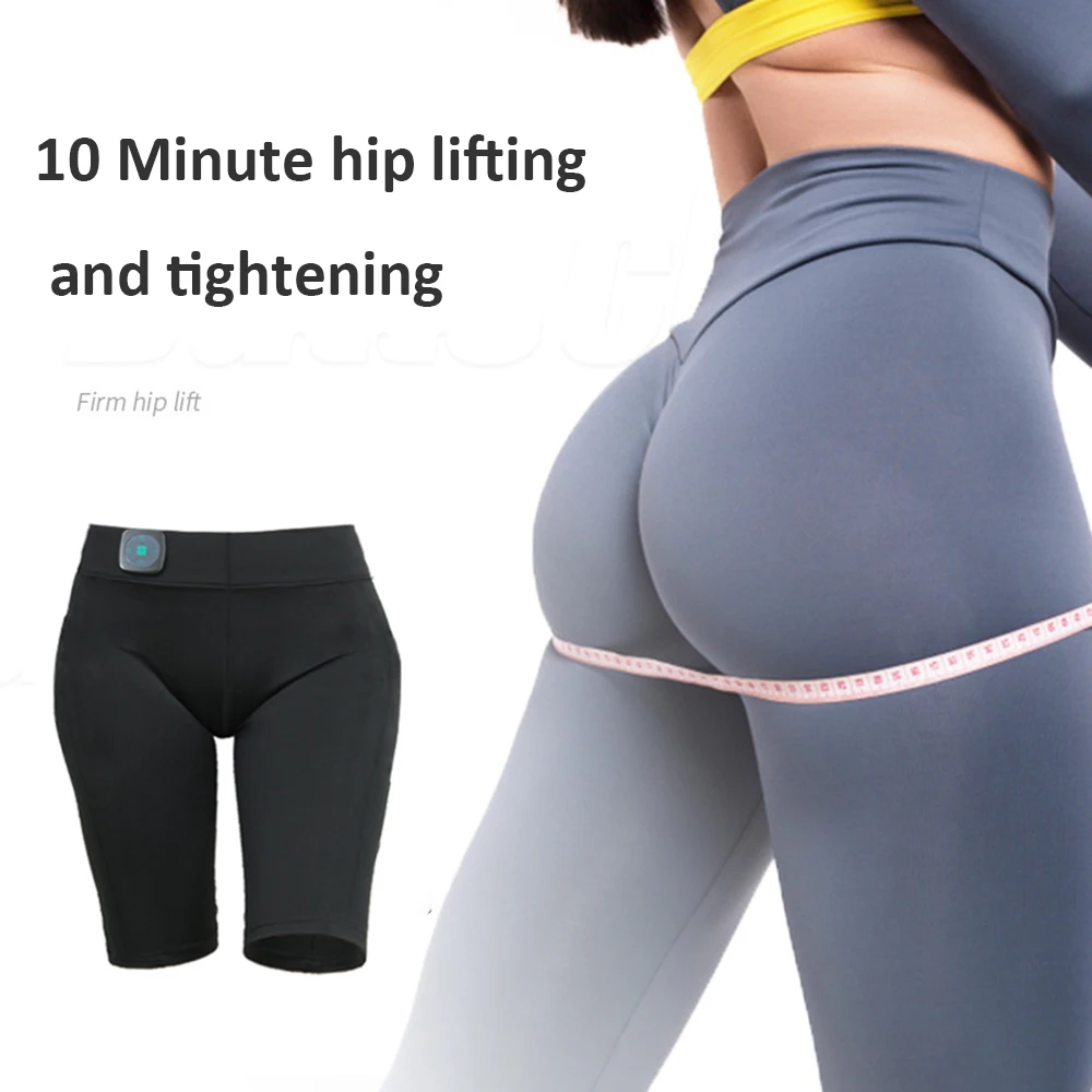 New intelligent fitness Machine EMS Muscle Stimulator Buttock leg short Pants for Men and Women Workout Fitness silimming pants