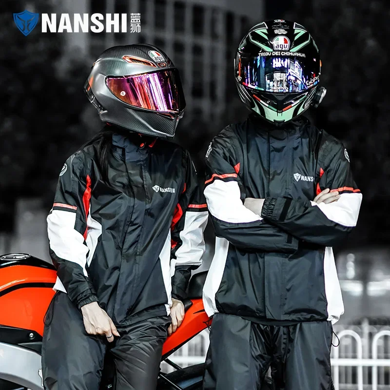 

Мотоциклетный плащ, костюм для мужчин и взрослых, сплит-тип, женский плащ для езды на мотоцикле, водонепроницаемый и защищенный от штормов плащ для всего тела