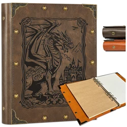 DND Notebook Journal Refillable Binder - Story Forge 400 Pages (200 Sheets) for Dungeons and Dragons