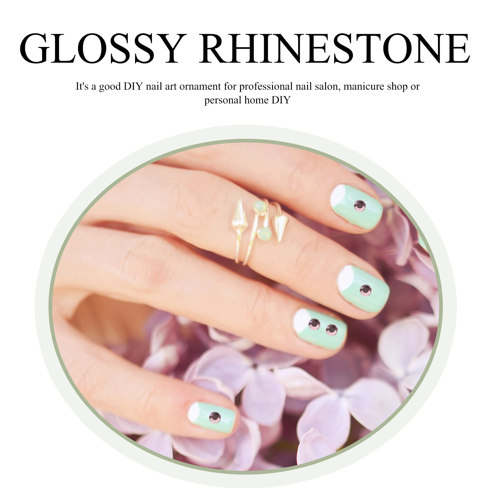 

Flat Bottom Rhinestones Nail Art Beautiful DIY Jewelry Making Supplies Nail Decoration Charms for Nails Rhinestones for Nails