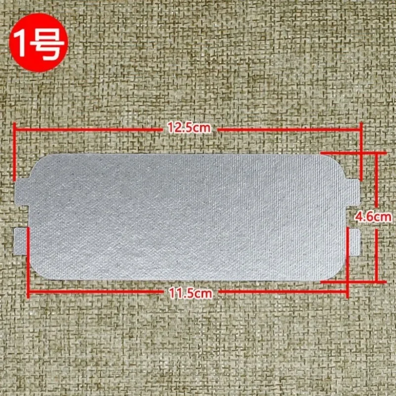 5 Pcs Thick Mica Sheets for Microwave Oven  Waveguide Cover Replacement for Galanz, Midea, Panasonic, LG, Samsung