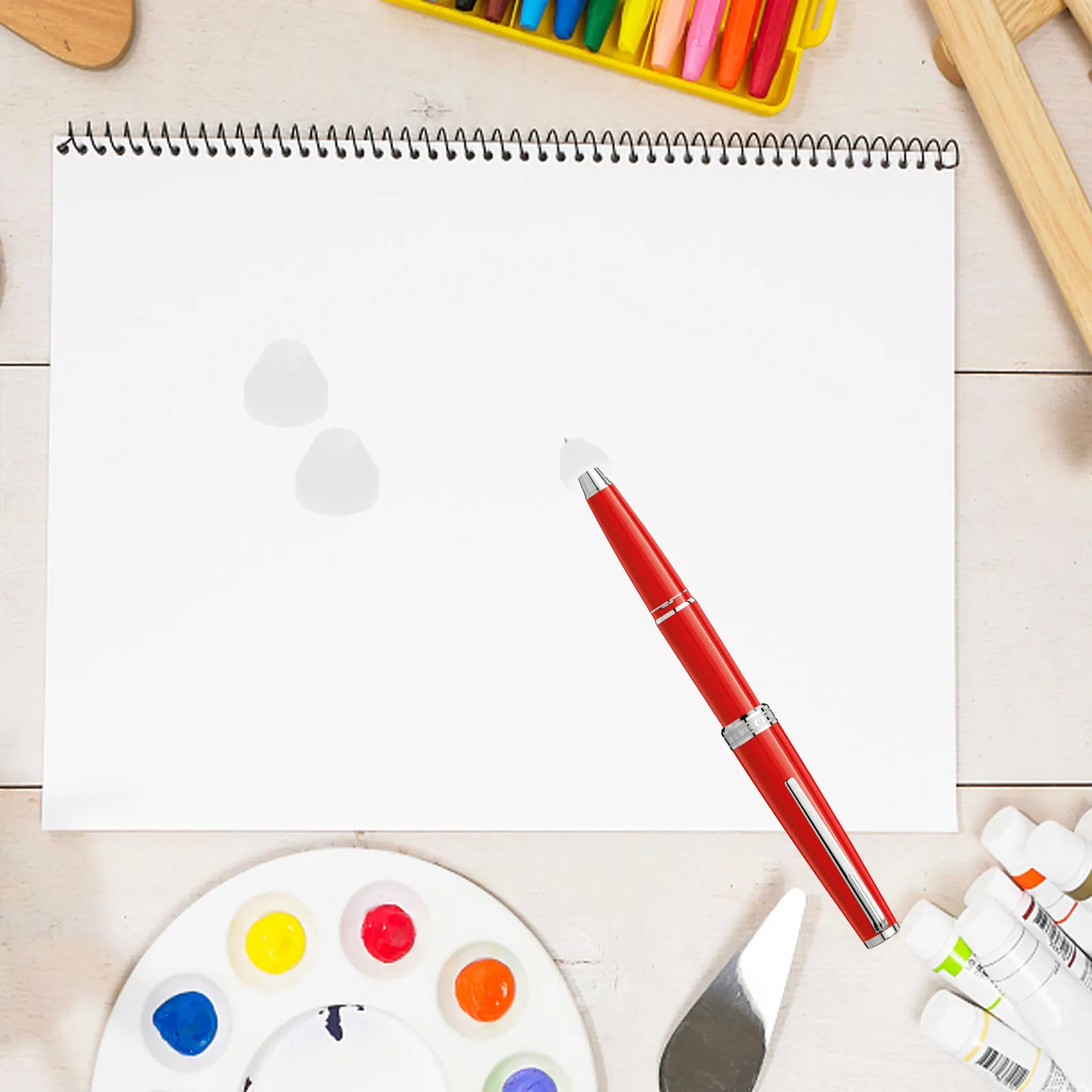 

20 шт. износостойких втулок из полиэтилена для ручек, не оставляющих следов, для токарной обработки дерева, легкие, с гладкой поверхностью, для наборов инструментов для проектов с карандашами