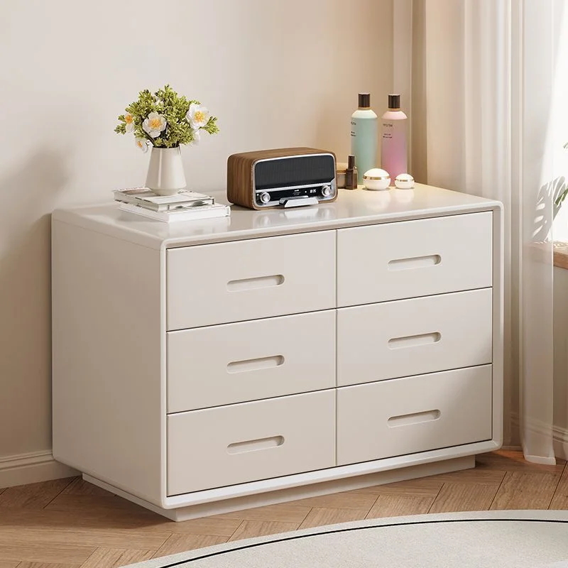 Bedroom Dressing Table Furniture - A Wooden Three-drawer Dressing Table