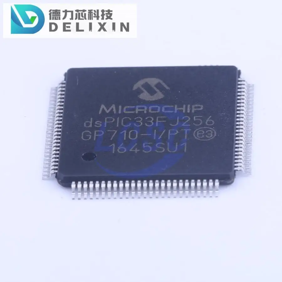 DSPIC33FJ256GP710-I/Pt 256kb 85 TQFP-100(12X12) Digitale Signaalprocessors (Dsp/Dsc) Chips Nieuw Origineel