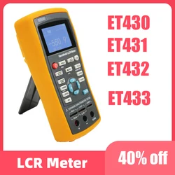 Capacitance Inductance Resistance Meter Tester Continuously Adjustable Handheld LCR Digital Bridge Meter ET430 ET431 ET432 ET433