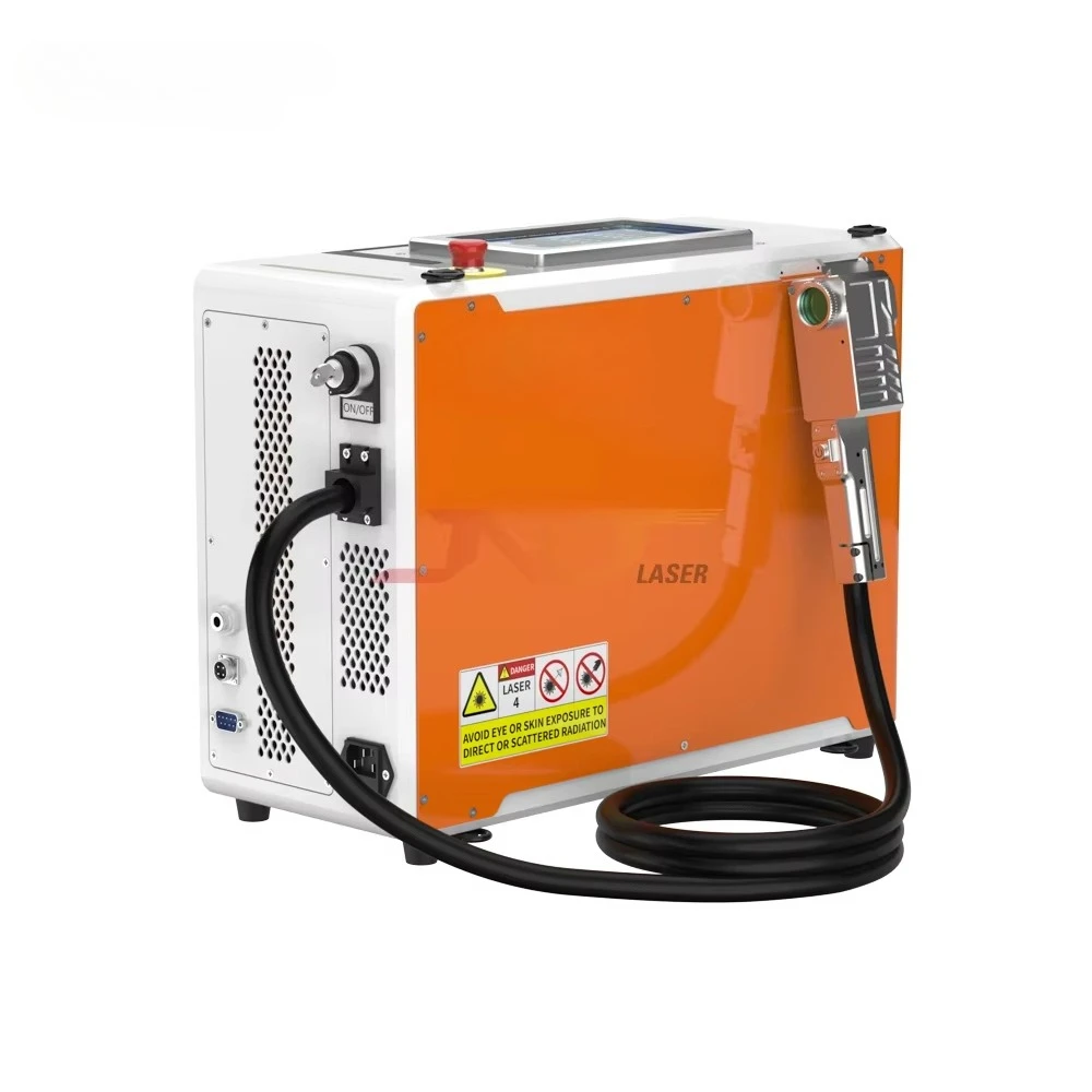 Fast-Response 300W JPT Laser Backpack Air-Cooled Pulsed Laser Cleaner for Ship Accessory Rust Removal