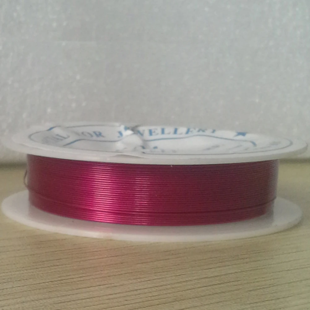 

5 Rolls Colorful Metal Wire Lightweight Bendable for Jewelry Making Crafts Projects Sculpture DIY Decorations