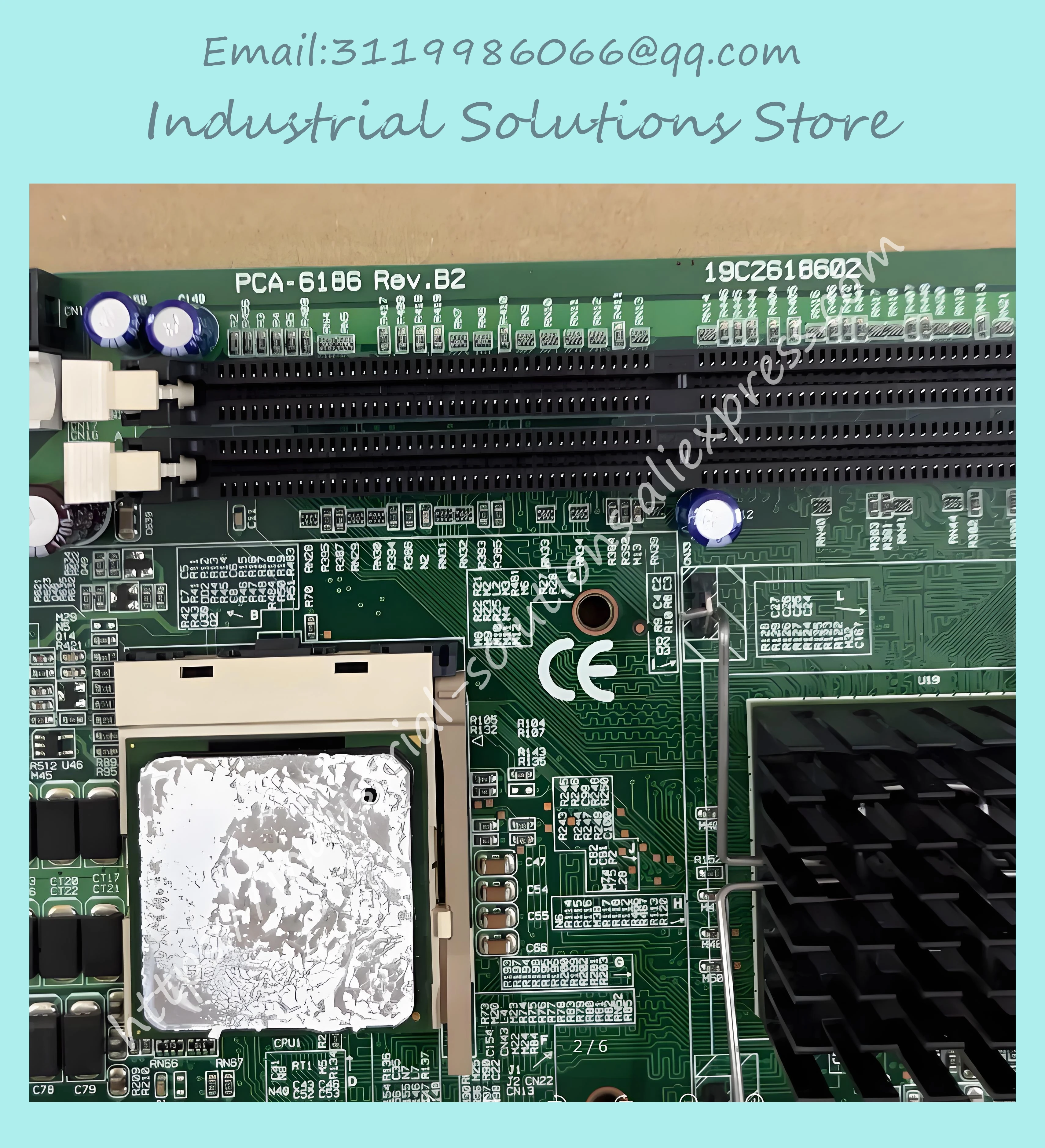PCA-6186VE Rev.B2 Industrial 100% Tested Perfect Quality PCA-6186 B2