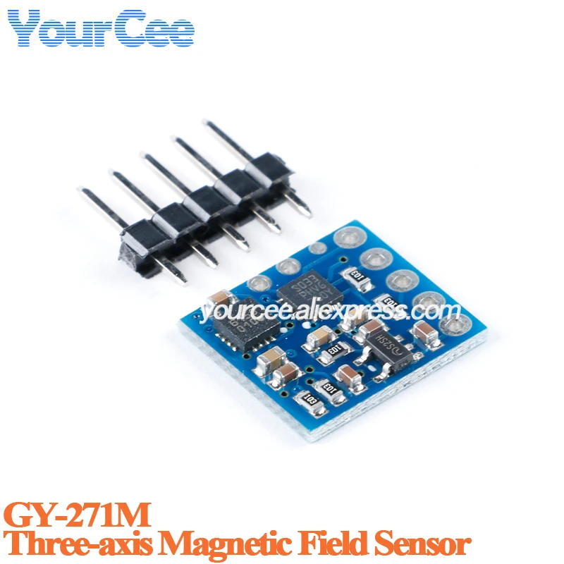 GY-26 Electronic Compass Sensor For GPS Navigation GY-271M GY-271 GY-273 QMC5883P HMC5883 MPU-9255 Electronic Compass Module
