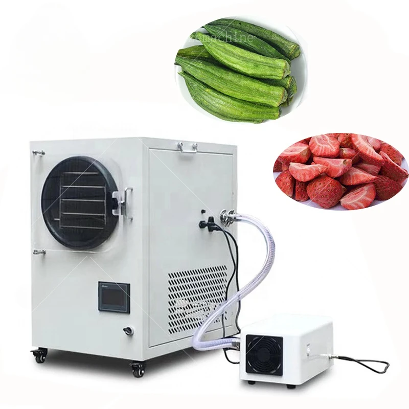 4~6kg Small Vacuum Drying Machine  Dryer Industrial Mini Home Laboratory Food Lyophilizer