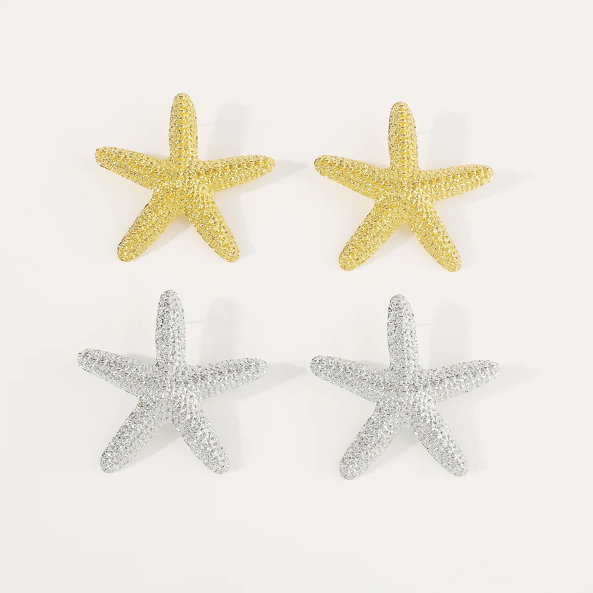 New popular seaside vacation starfish earrings with versatile temperament for women\'s earrings