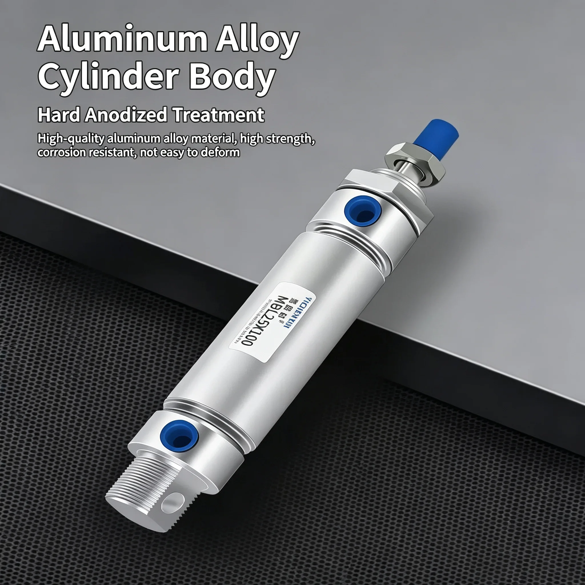 MBL Pneumatic Aluminum Alloy Pen‑shaped Mini Cylinder 16/20/25/32/40*50/75/100/200‑S‑CA