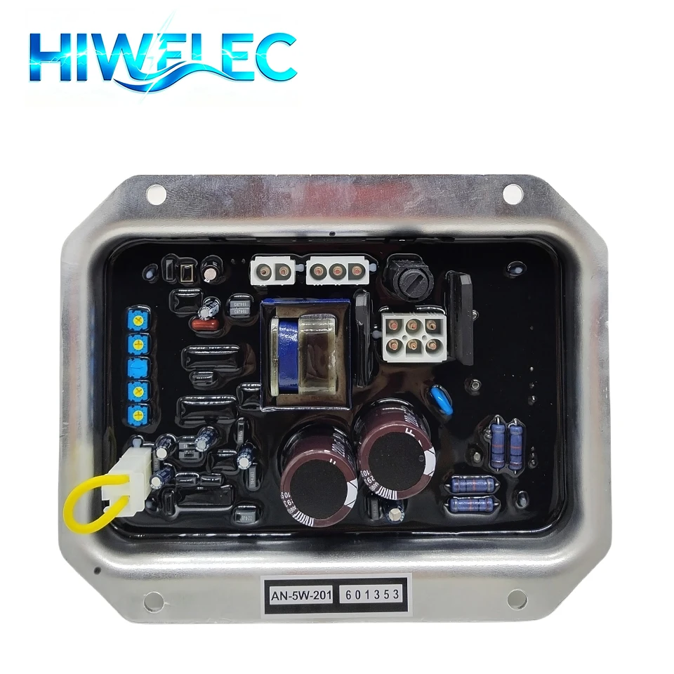 AN-5W-201 AVR Diesel Generator Automatic Voltage Regulator Stabilizer for GenSet Accessories Replacement