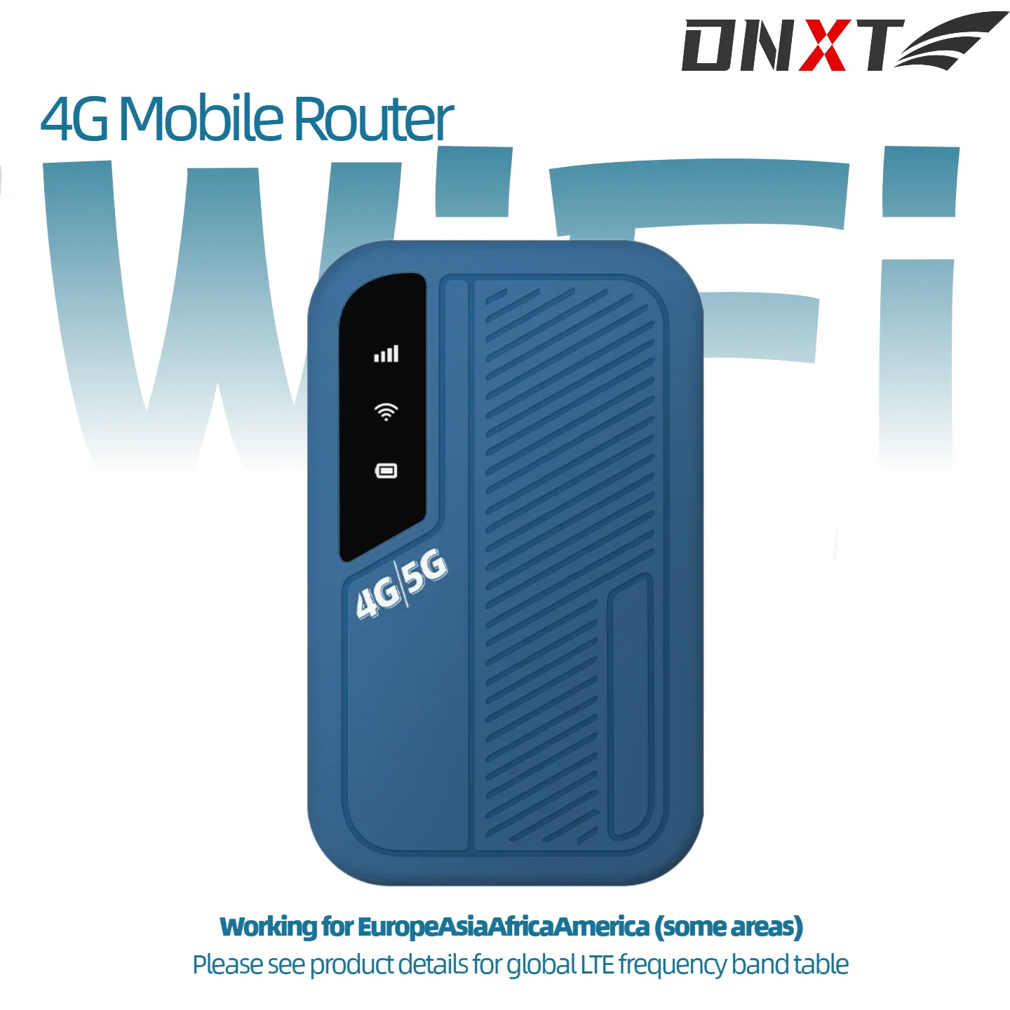 

DNXT M34 4G LTE Mobile Hotspot 3000mAh Battery Unlocked SIM Card Slot Mini Wireless Router for Africa, Chile, Global Travel