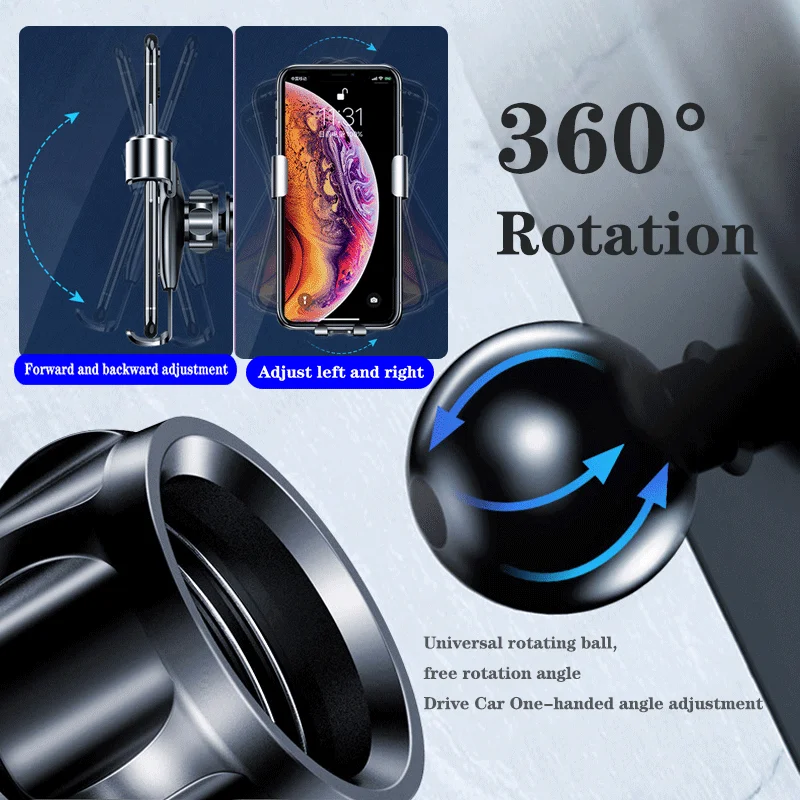 Car Mobile Phone Holder for Nissan Qashqai J11 2014~2020 2021 GPS Wireless Charging Bracket Rotatable Support Auto Accessories