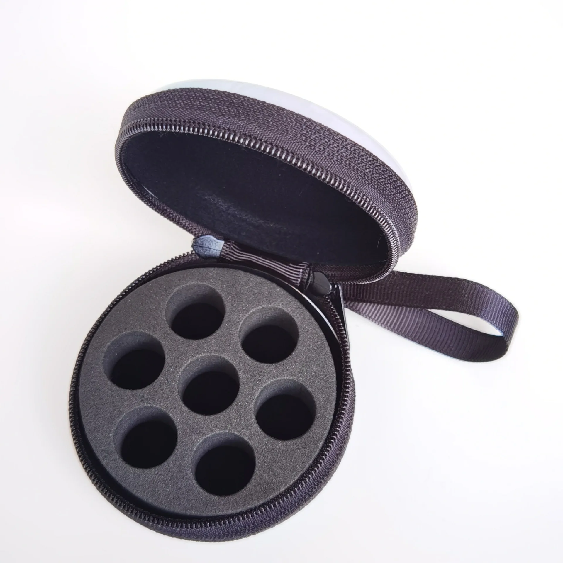 Tinplate Essential Oil Case for DoTERRA Sample Travle Bag Cosmetic Bags & Cases Essential Oil Storage Case Zipper Organizer Bag