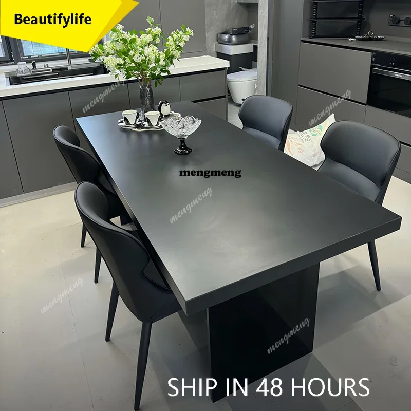 CC Office Designer Dining Table Service Writing Center Console Dining Table Modern Nordic High Chairs Muebles Commercial Furnitu