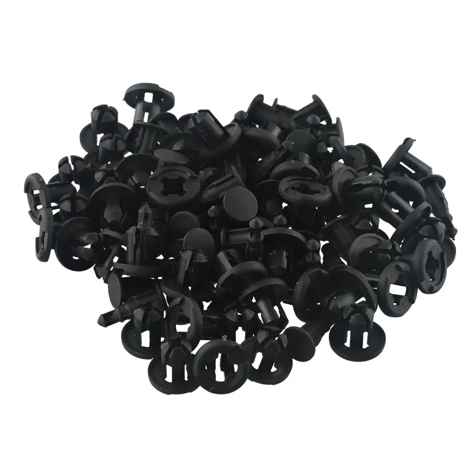 

50pcs Car Nylon Rivet Fastener Bumper Clip Retainer Screw Fender For Honda Brand New High Quality Car Accessories